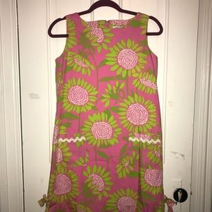 pink and green Lily Pulitzer dress